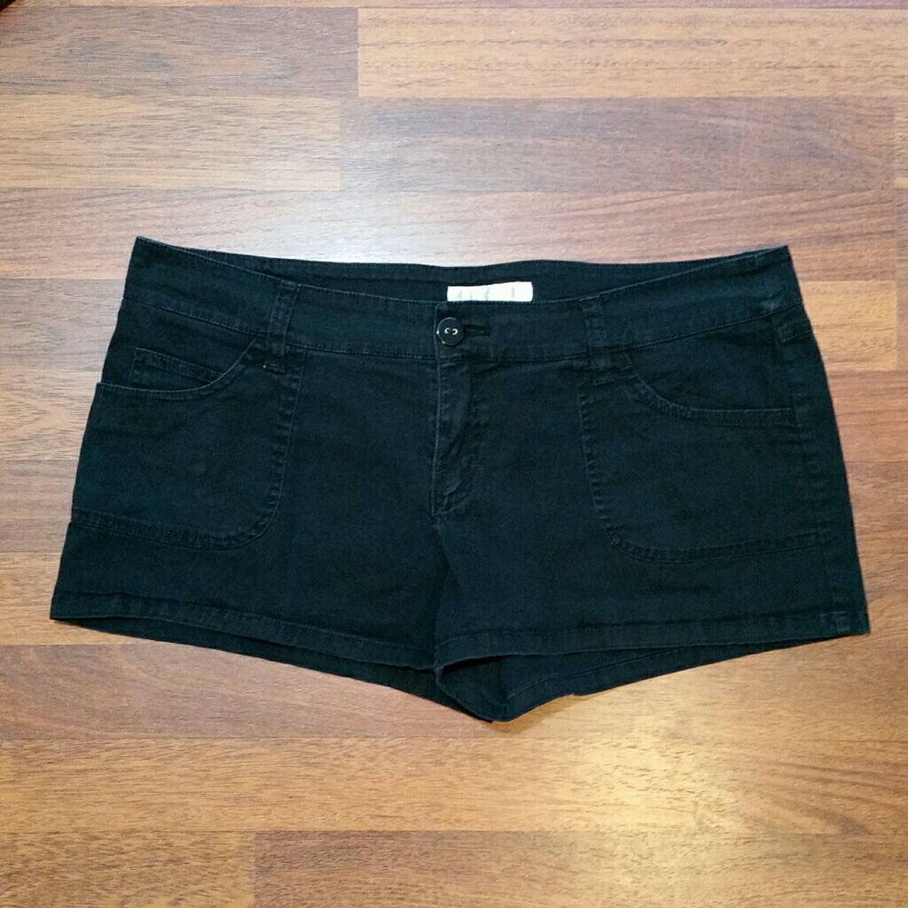 Xhilaration Black Shorts Size 13 juniors